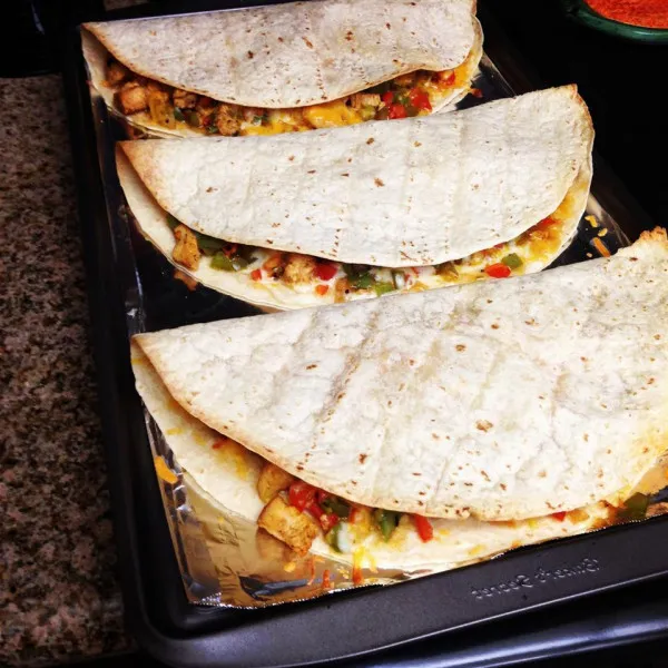 receta Quesadillas De Pollo