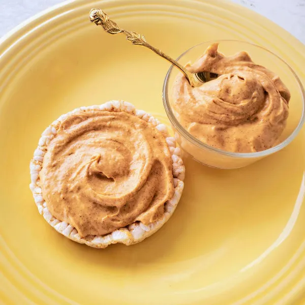 receta Fromage à la crème aux épices à la citrouille