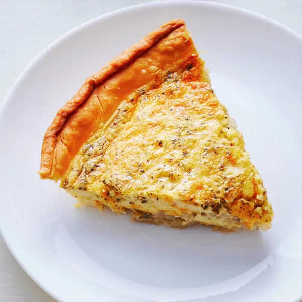 receta Donna's Cheese Quiche