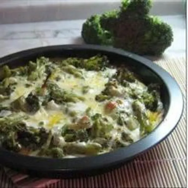 receta Quiche De Brócoli Con Masa De Puré De Patata