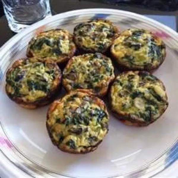 receta Quiche De Espinacas Y Champiñones