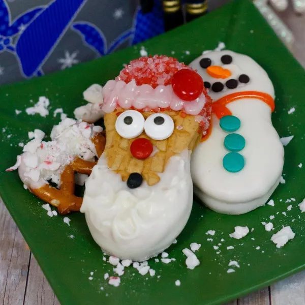 receta Vous voulez construire un biscuit bonhomme de neige ?