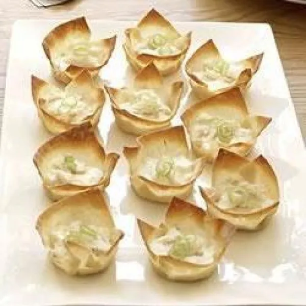 receta PHILADELPHIA® Baked Crab Rangoon