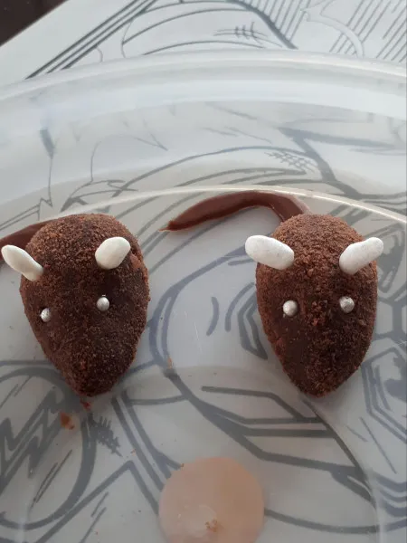 receta Ratones De Chocolate