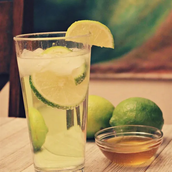 receta Honey Lime Soda