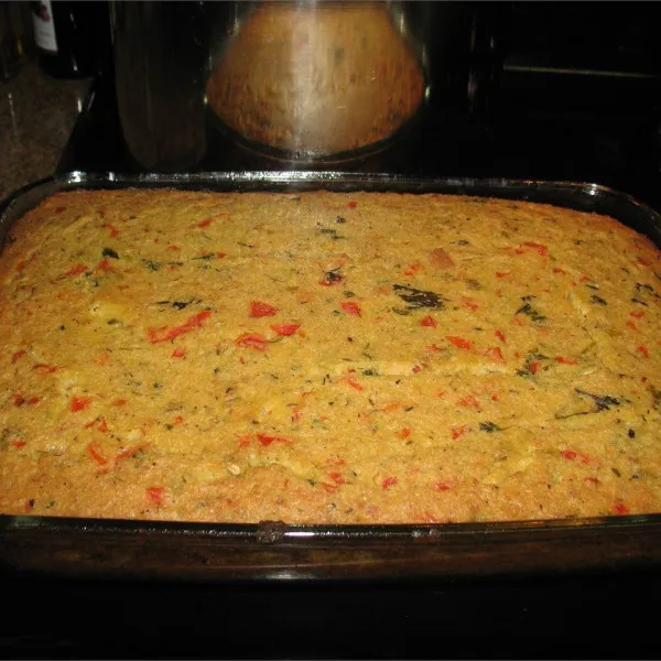 receta Relleno De Pan De Maíz Criollo