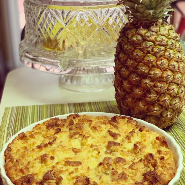 receta Garniture à l'ananas