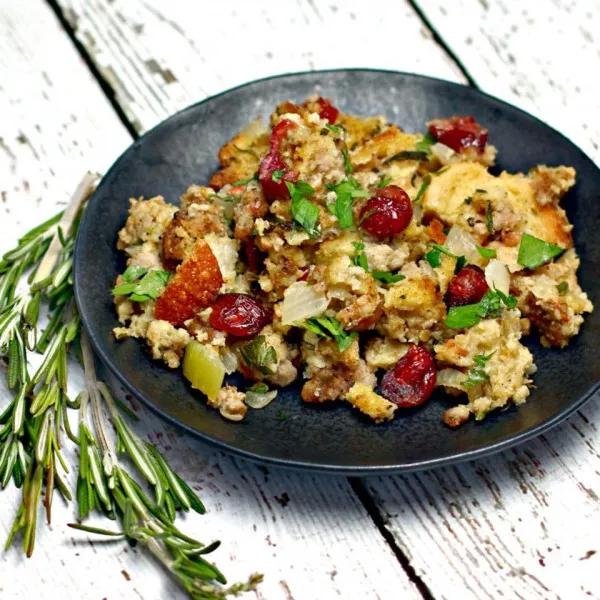 receta Relleno De Salchicha Y Arándanos De Mamá