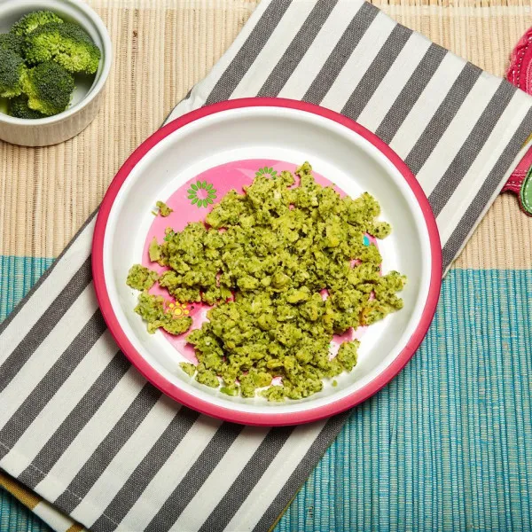 receta Oeuf Brouillé & Brocoli