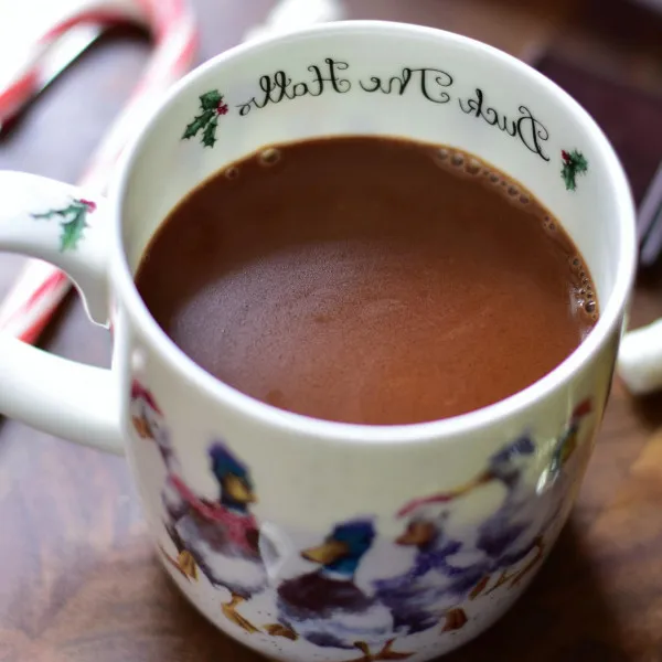 receta Chocolat chaud riche