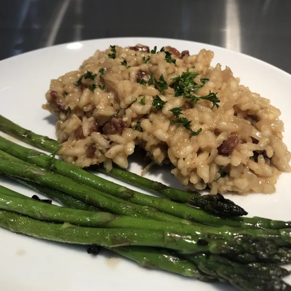 recetas Risotto De Tocino