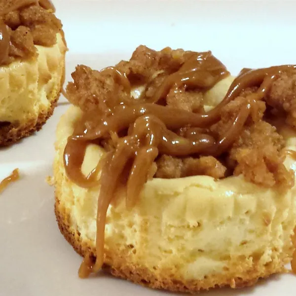 receta RITZ New York-Style Mini Crumb Cheesecakes