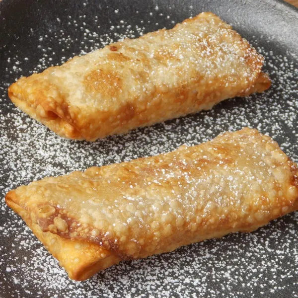 receta Rollitos De Manzana