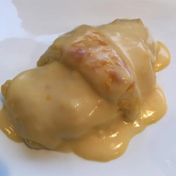 receta Rouleaux de poulet au fromage