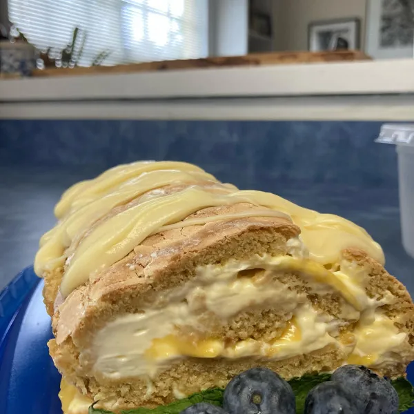 recette Jane's Jelly-Filled Vanilla Cake Roll