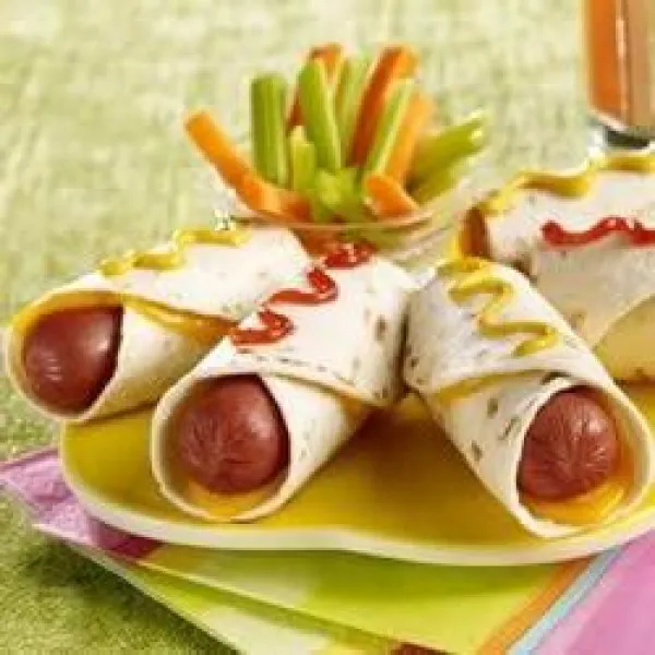 receta Hot Dog Roll