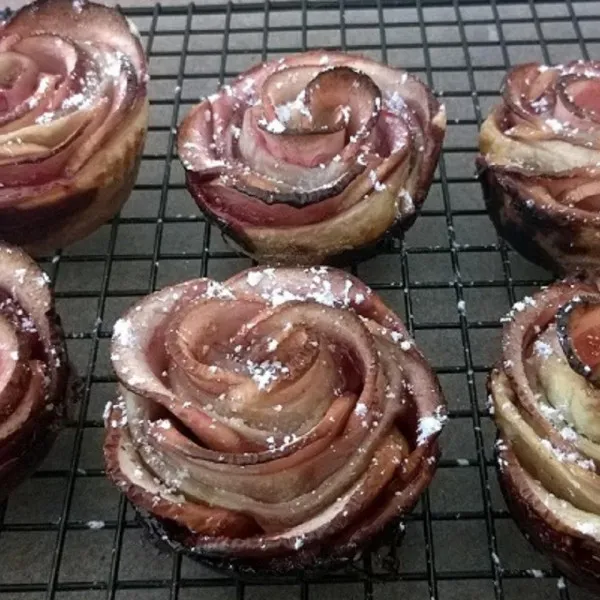 receta Rosas De Manzana Al Horno