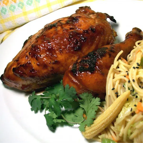 receta Savoureux Poulet Hoisin GrillÃ©