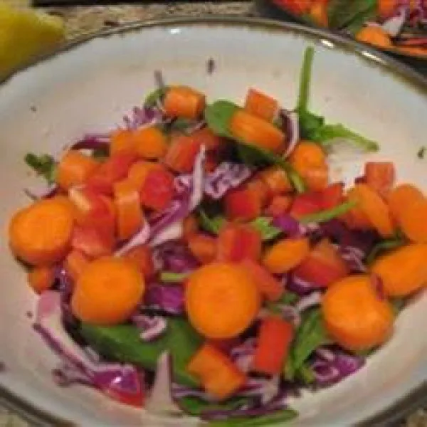 recettes Recettes de salade d'épinards