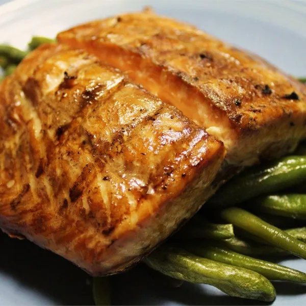 receta Saumon grillé I