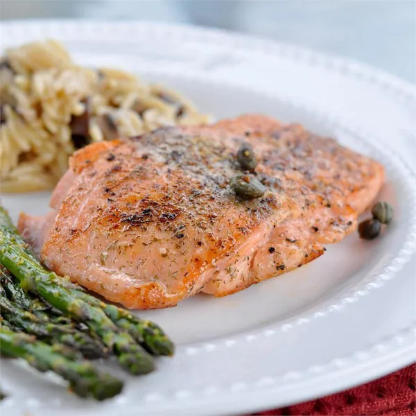 receta Salmón A La Plancha I