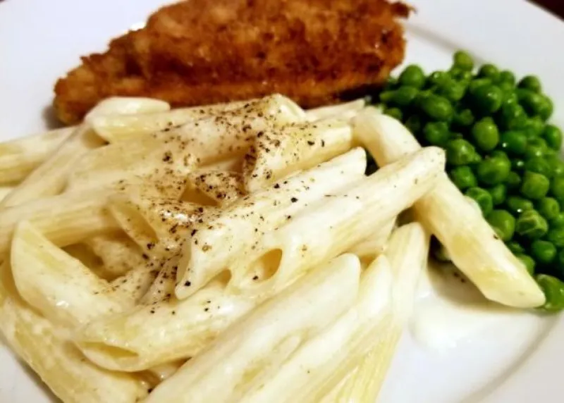 receta Sauce Alfredo rapide Y Facile