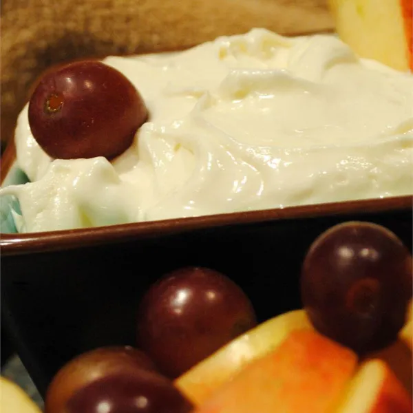 recetas Dip De Fruta