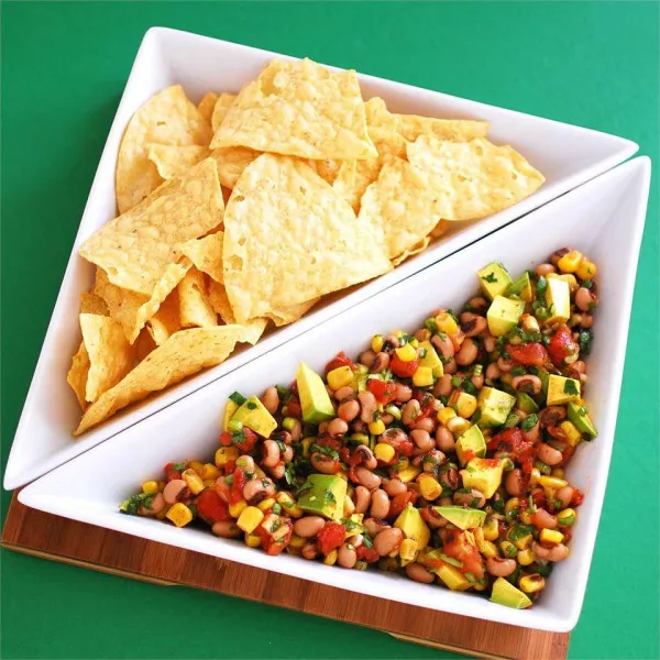 receta Salsa De Aguacate Y Black Eyed Pea