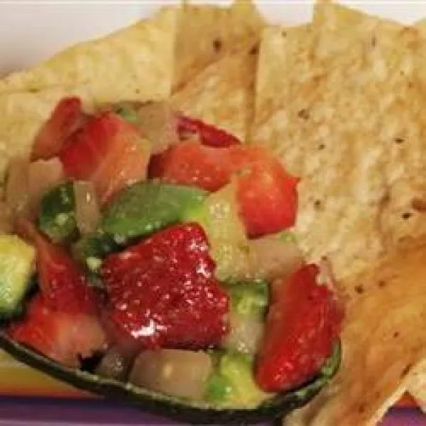 Przepis Butch's Strawberry Avocado Salsa