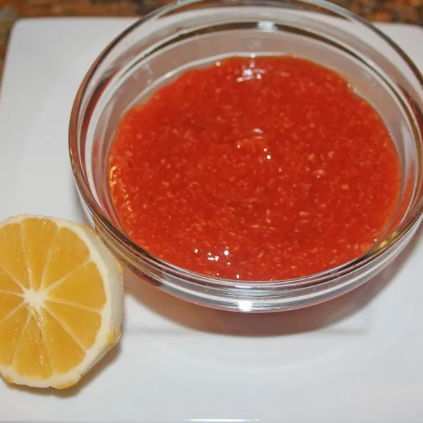 receta Sauce cocktail Red Hot