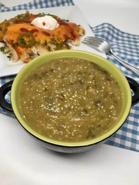 recetas Salsa De Enchilada De Tomatillo