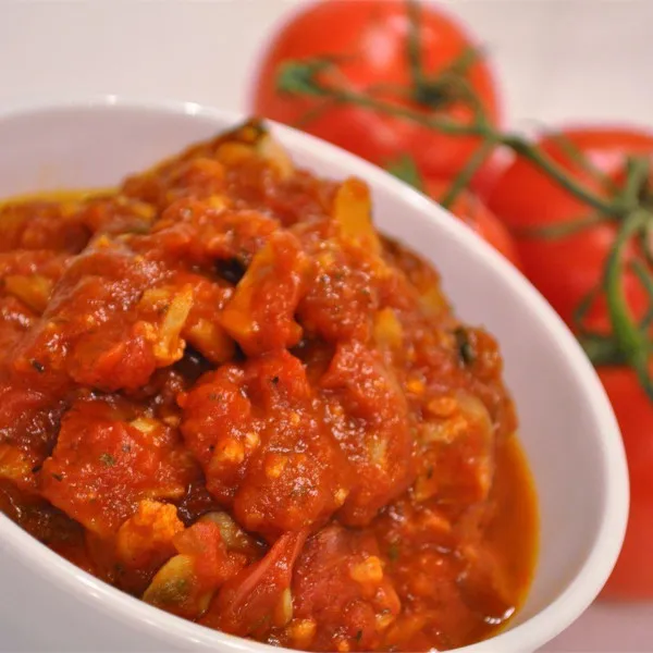 receta Sauce à spaghetti de chou-fleur