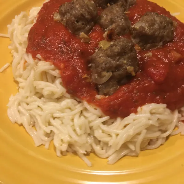 receta Sauce à spaghetti de maman