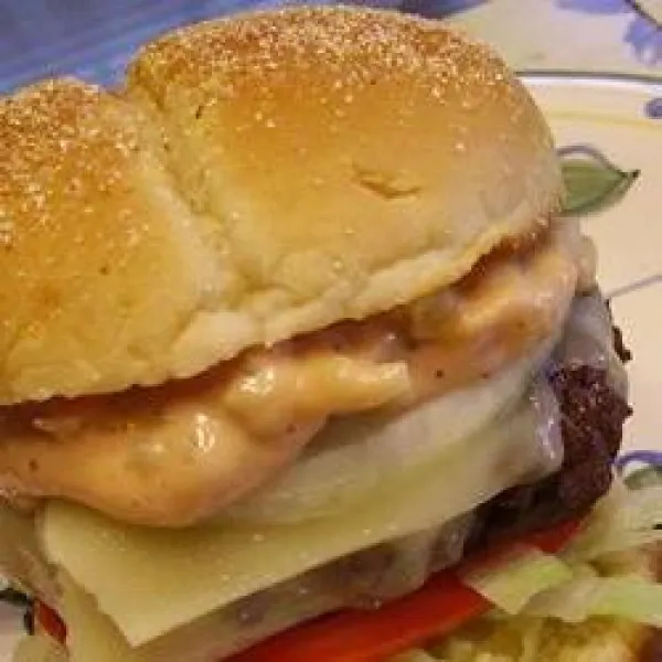 receta Sauce secrète pour burger