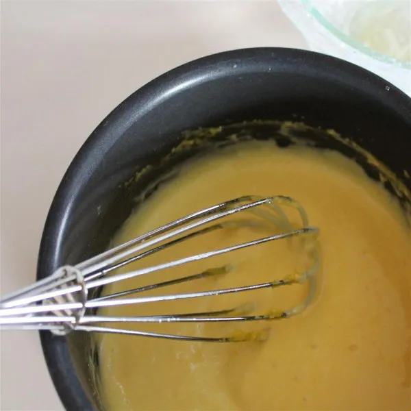 receta Sauce hollandaise extra facile au citron