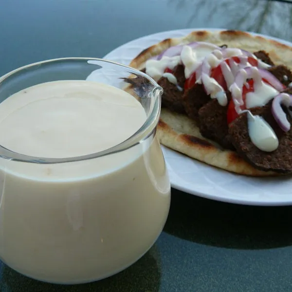 receta Sauce marinade Donair