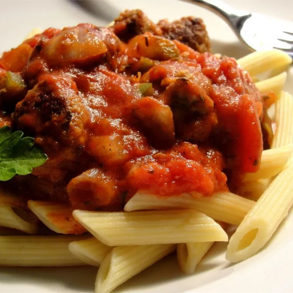 Przepis Włoski sos do makaronu kiełbasianego