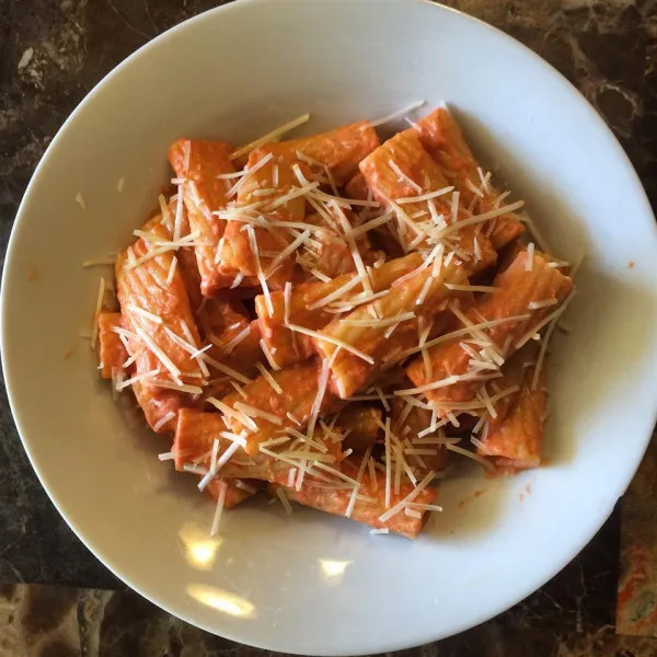 receta Sauce Penne & Vodka