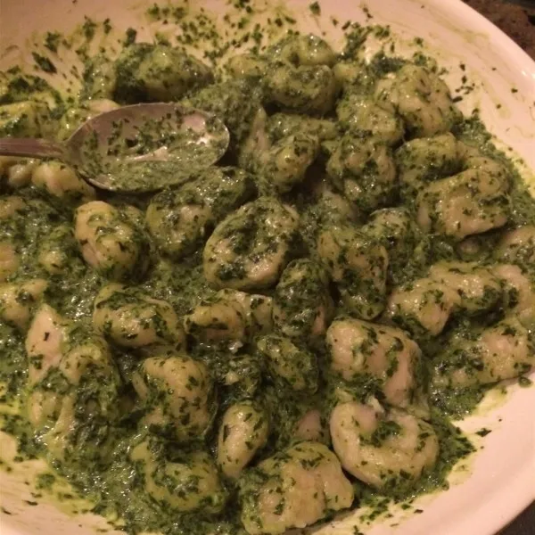 receta Sauce crémeuse au pesto