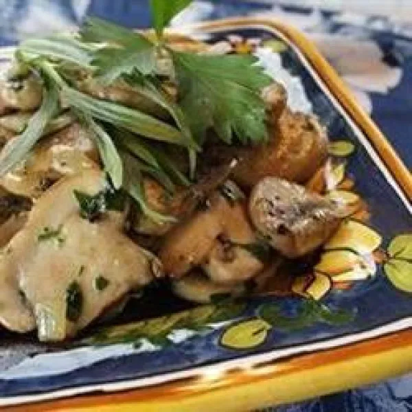 recepta Sauteed Mushrooms