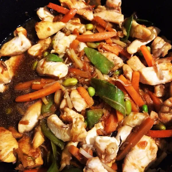 przepisy Citrus Chicken Stir Fry