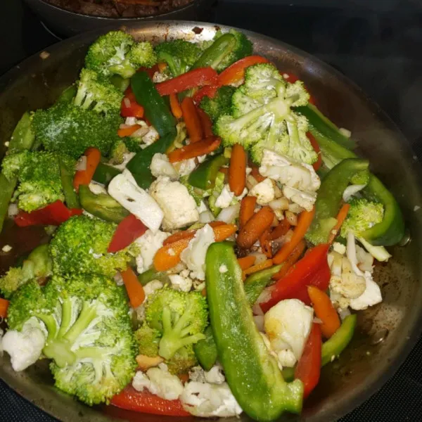 receta Sauté de légumes au sésame