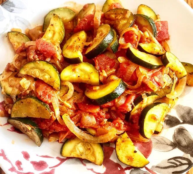 receta Sauté facile de courgettes