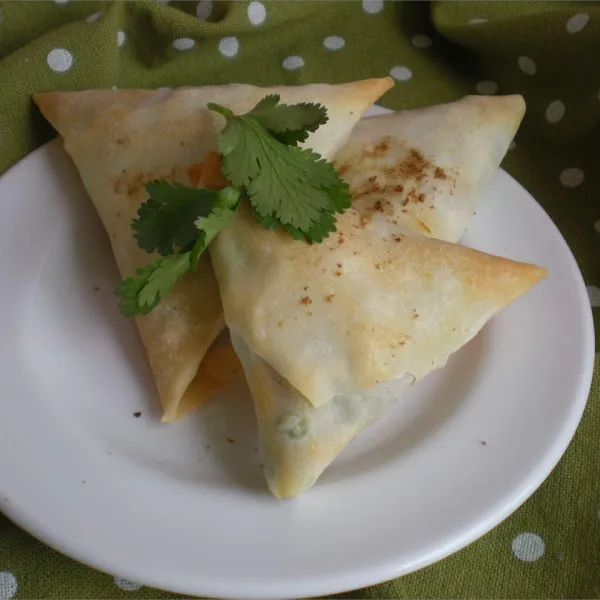 receta Samosas Vegetarianas Fáciles