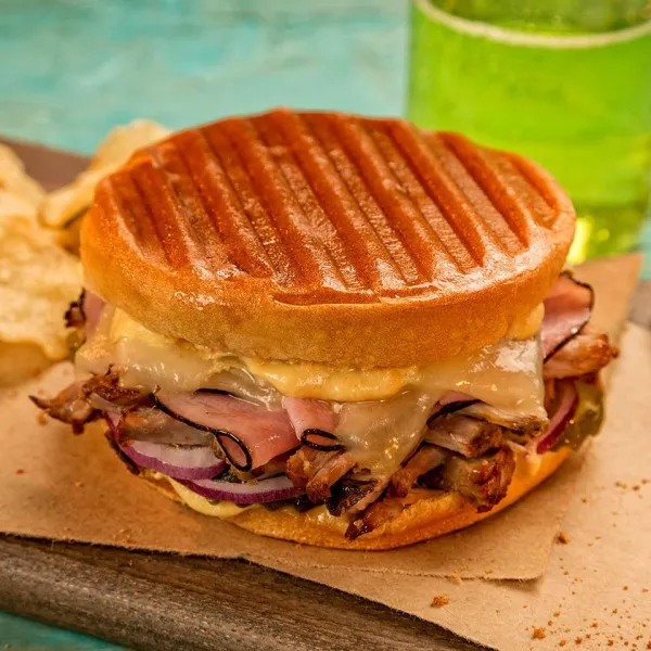 receta Sándwich Bunini Cubano A La Parrilla