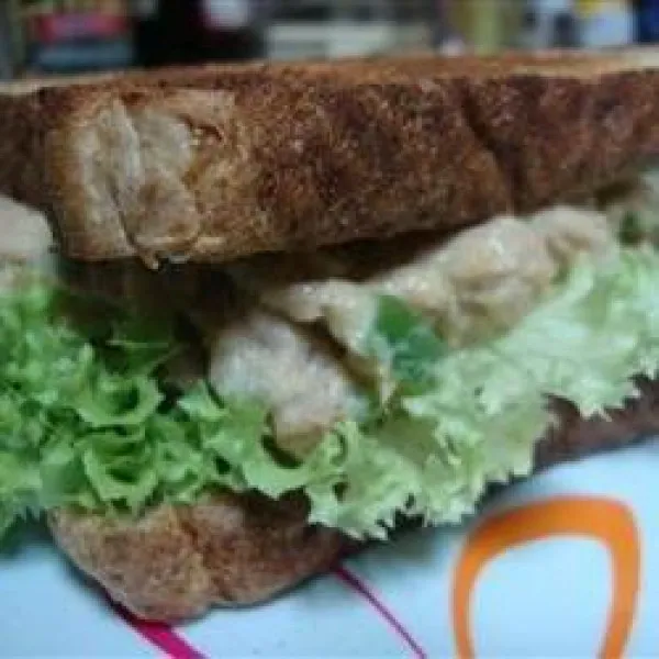 receta Sandwich au thon épicé