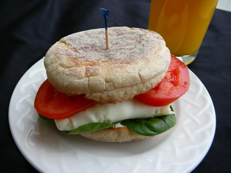 receta Sandwich petit-dÃ©jeuner sain