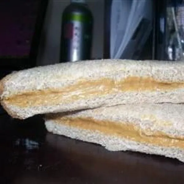 receta Sandwich au beurre de cacahuète et au miel