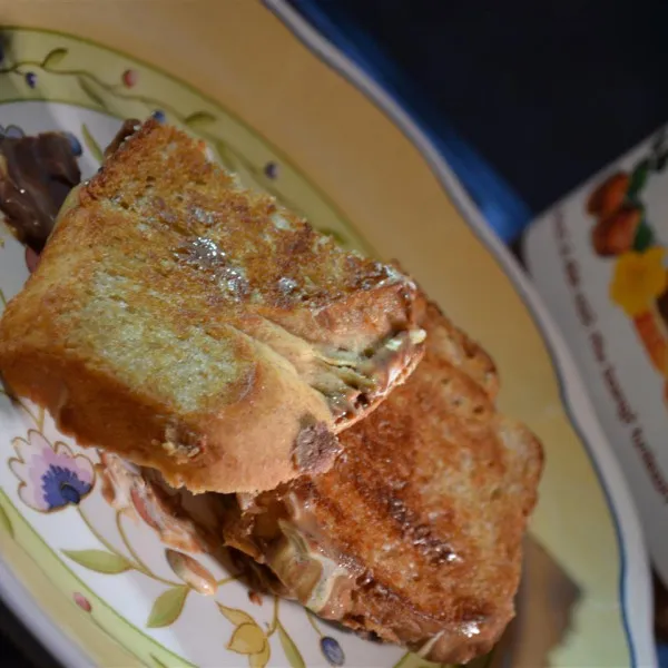 receta Grilled Smores Sandwich
