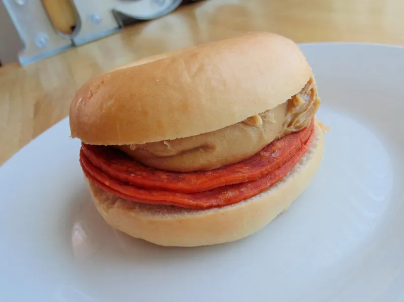 receta Sándwiches De Bagel Extraños